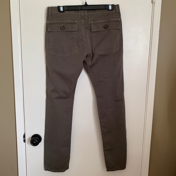 Current Elliott 26 The Field Army Pants Cargo Green - Picture 9 of 10